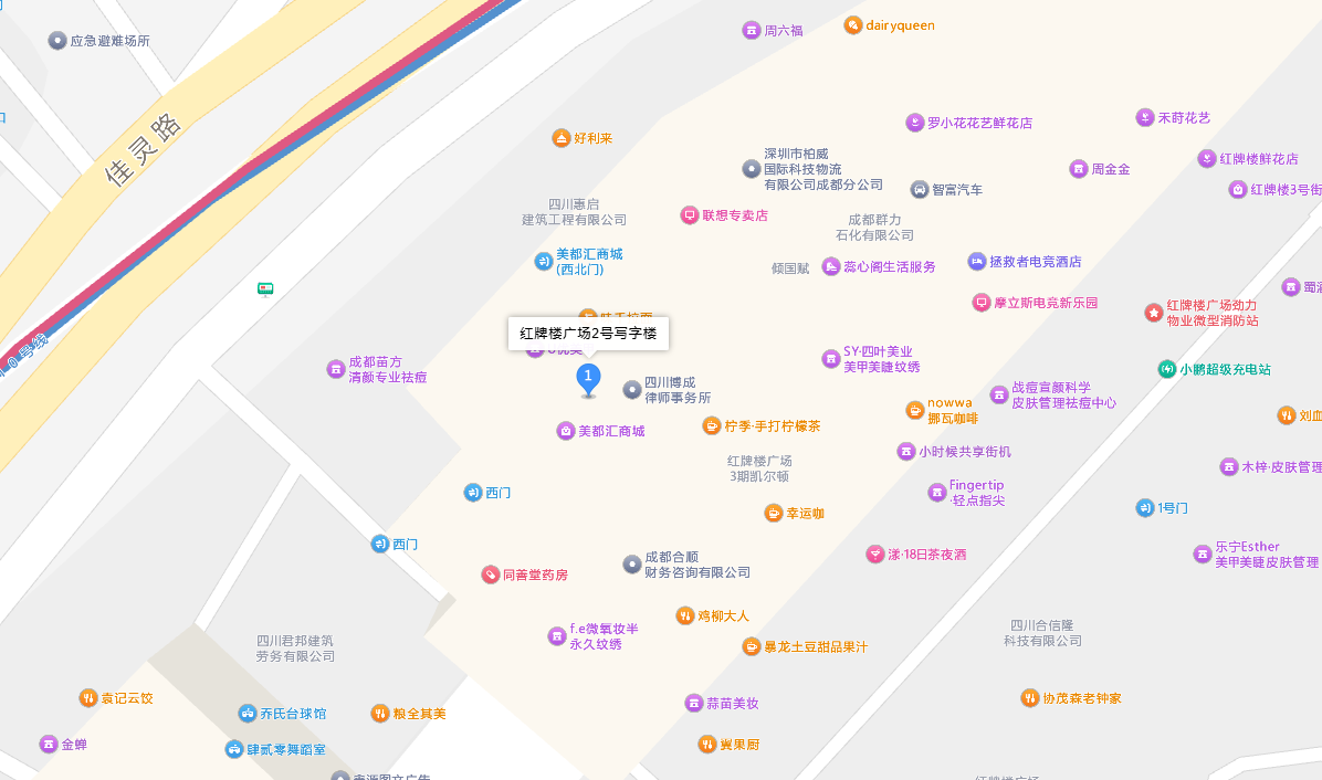 公司位置地图